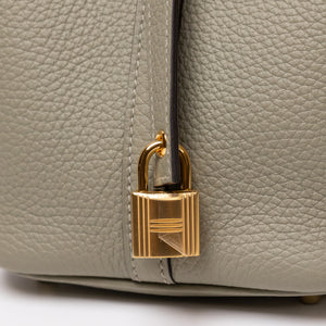 HERMES PICOTIN 18 LOCK BAG CLEMENCE SAUGE GHW STAMP B