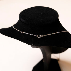 CHAUMET JEUX DE LIENS HARMONY DIAMOND PENDANT NECKLACE IN WHITE GOLD
