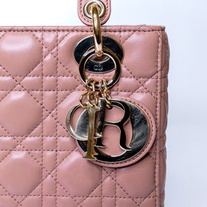 CHRISTIAN DIOR SMALL LADY DIOR MY ABC DIOR BAG LAMBSKIN SHW