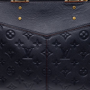 LOUIS VUITTON SULLY PM MARINE ROUGE MONOGRAM EMPREINTE LEATHER GHW