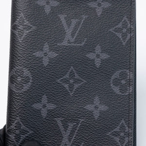 LOUIS VUITTON PASSPORT COVER MONOGRAM ECLIPSE