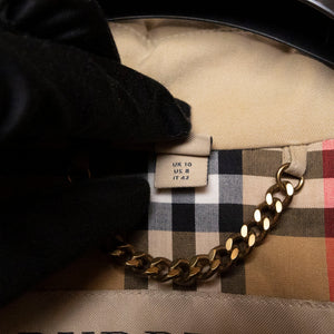 BURBERRY SKETCH PRINT TRENCH COAT BROWN / MULTICOLOURED