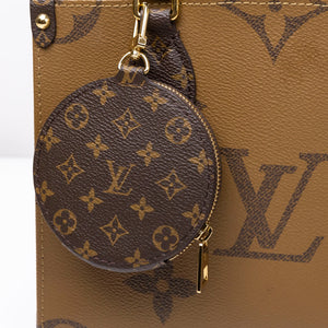 LOUIS VUITTON ON THE GO BROWN MONOGRAM CANVAS TOTE BAG GHW (MICROCHIP)
