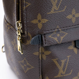 LOUIS VUITTON PALM SPRINGS MINI MONOGRAM CANVAS GHW (MICROCHIP)