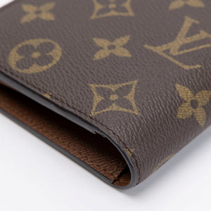 LOUIS VUITTON BRAZZA WALLET MONOGRAM GHW (MICROCHIP)