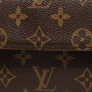 LOUIS VUITTON IVY WALLET OF CHAIN MONOGRAM CANVAS GHW