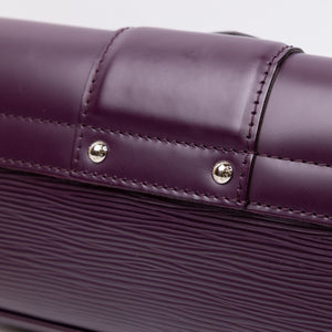 LOUIS VUITTON CASSIS EPI LEATHER MONTAIGNE CLUTCH BAG