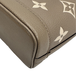 LOUIS VUITTON NANO NOE BICOLOUR MONOGRAM EMPREINTE LEATHER
