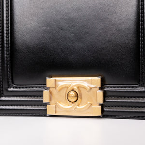 CHANEL 22C MINI BOY BAG CALFSKIN LEATHER GHW(MICROCHIP)