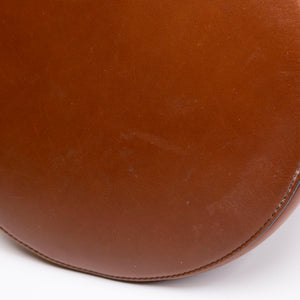 CELINE MAILLON TRIOMPHE BUCKET BAG BROWN CALFSKIN LEATHER GHW