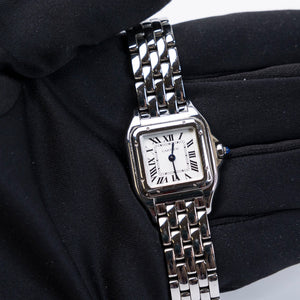 CARTIER PANTHERE DE WATCH SMALL MODEL STAINLESS STEEL