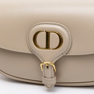 CHRISTIAN DIOR BOBBY EAST WEST BAG BEIGE CALFSKIN LEATHER GHW