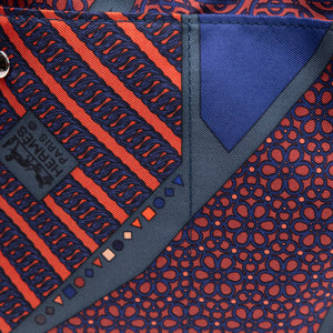 HERMES FOURBI 25 POUCH CANVAS / LEATHER MULTICOLOUR SHW