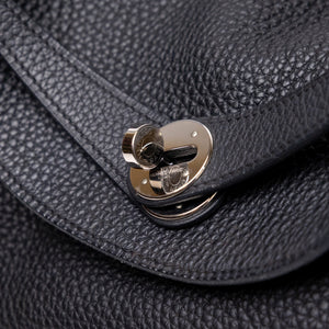 HERMES LINDY 30 CLEMENCE LEATHER SHW STAMP SQUARE Q