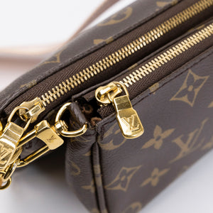 LOUIS VUITTON MULTI POCHETTE ACCESSORIES MONOGRAM CANVAS PINK STRAP GHW