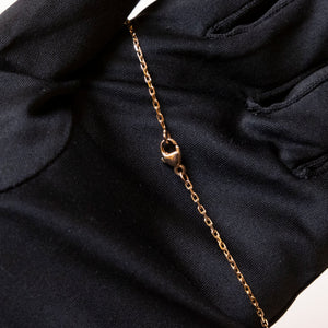 HERMES MINI POP H NECKLACE BLACK GHW