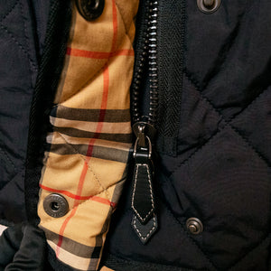 BURBERRY QUILTED JACKET BROWN