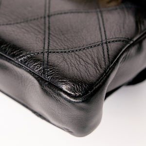 CHANEL MATELASSE WAIST POUCH/ BELT BAG WITH COCO MARK