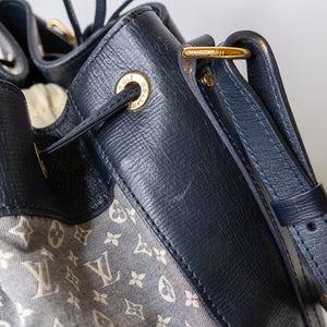 LOUIS VUITTON IDYLLE NOE BAG ENCRE MONOGRAM PRINT CNAVAS AND LEATHER GHW