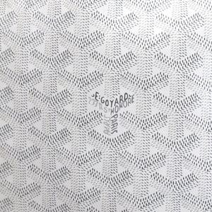 GOYARD BOHEME HOBO BAG WHITE GOYARDINE CANVAS / CALFSKIN SHW
