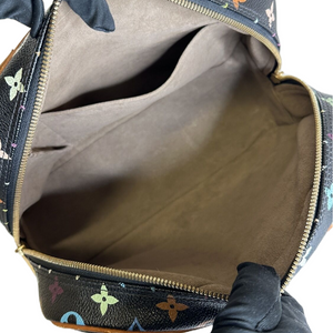 LOUIS VUITTON MONOGRAM MULTICOLOUR TROUVILLE HANDBAG BLACK