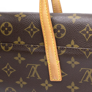 LOUIS VUITTON VINTAGE SONATIN BAG MONOGRAM CANVAS GHW