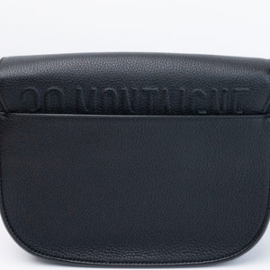 CHRISTIAN DIOR MEDIUM DIOR BOBBY BAG BLACK CALFSKIN GHW