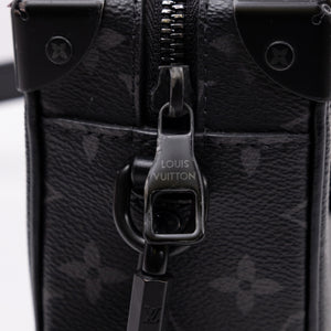 LOUIS VUITTON MINI SOFT TRUNK BLACK MONOGRAM ECLIPSE CANVAS BLACK HARDWARE