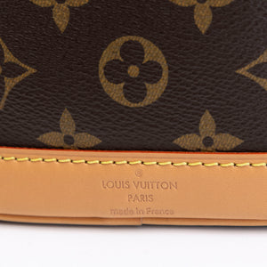 LOUIS VUITTON NANO NOE MONOGRAM CANVAS GHW (MICROCHIP)