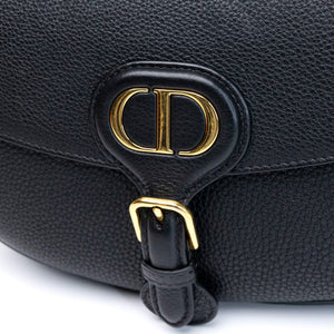 CHRISTIAN DIOR MEDIUM DIOR BOBBY BAG BLACK CALFSKIN GHW