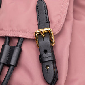 BURBERRY MINI RUCKSACK PINK NYLON BACKPACK GHW