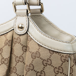 GUCCI GG SUPREME CANVAS SUKEY TOTE BAG SHW