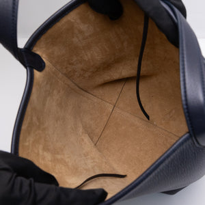 THE ROW SMALL N/S PARK TOTE MARINE CALFSKIN LEATHER