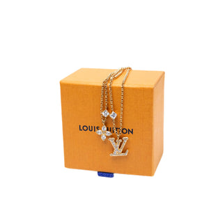 LOUIS VUITTON LADY LV NECKLACE M01845