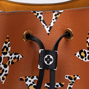 LOUIS VUITTON GIANT JUNGLE NEONOE MULTICOLOUR SHOULDER BAG GHW