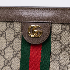 GUCCI OPHIDIA GG SHOULDER BAG MULTICOLOURED GHW