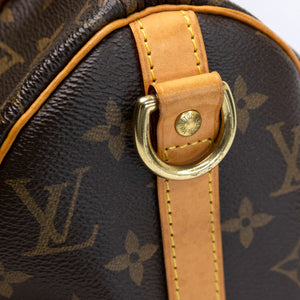 LOUIS VUITTON SPEEDY BANDOULIERE 25 MONOGRAM CANVAS / LEATHER GHW