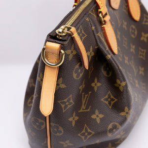 LOUIS VUITTON TURENNE PM BAG MONOGRAM CANVAS BROWN GHW