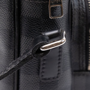 LOUIS VUITTON DAMIER GRAPHITE REM SHOULDER BAG N41446