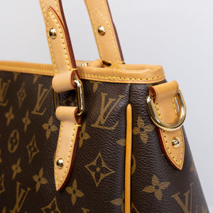 LOUIS VUITTON ESTRELA MEDIUM BROWN COATED CANVAS MONOGRAM GHW