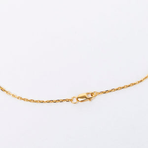 HERMES MINI POP H NECKLACE MARRON GLACE GHW