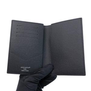 LOUIS VUITTON PASSPORT COVER MONOGRAM ECLIPSE