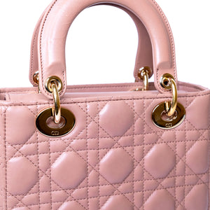 CHRISTIAN DIOR SMALL LADY DIOR MY ABC DIOR BAG LAMBSKIN SHW