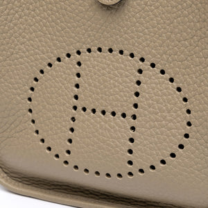 HERMES MINI EVELYNE BEIGE MARFA SHW STAMP W