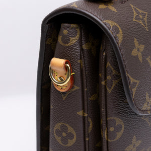 LOUIS VUITTON POCHETTE METIS MONOGRAM CANVAS GHW (MICROCHIP)