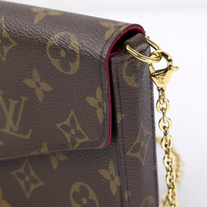 LOUIS VUITTON POCHETTE FELICIE MONOGRAM GHW