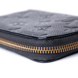 LOUIS VUITTON ZIPPY COIN PURSE MONOGRAM EMPREINTE GHW