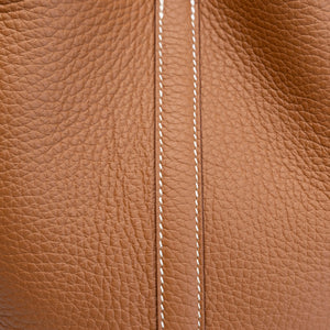 HERMES PICOTIN 18 CLEMENCE GOLD SHW STAMP K