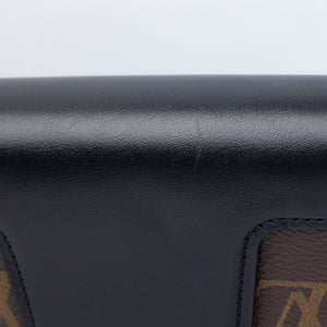 LOUIS VUITTON PADLOCK PN STRAP MONOGRAM BLACK GHW (MICROCHIP)