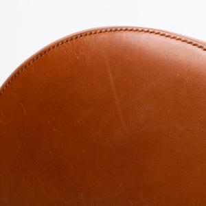 CELINE MAILLON TRIOMPHE BUCKET BAG BROWN CALFSKIN LEATHER GHW